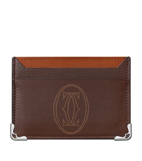 cartier card holder price|cartier card holder men.